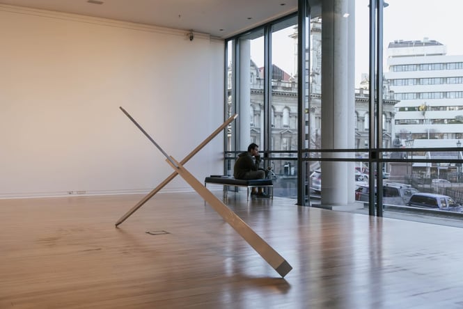 An art installation at Dunedin Public Art Gallery.