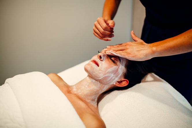 Facial treatment placeholder.