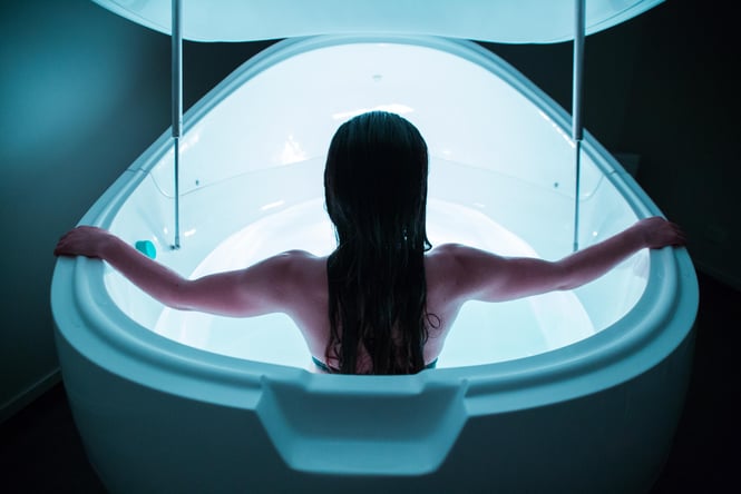 Floating tub at Float Well.