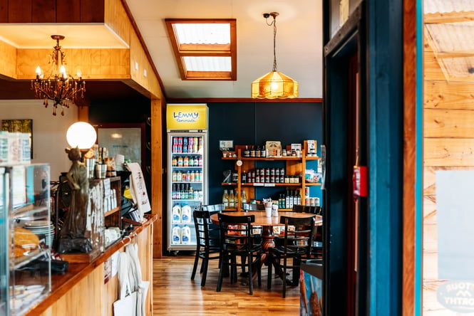 The inside of The Dukes Roadhouse in Rangitikei.