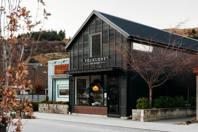 The outside of Folklore Fine Goods.