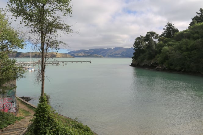 A view of the ocean at Magazine Bay.