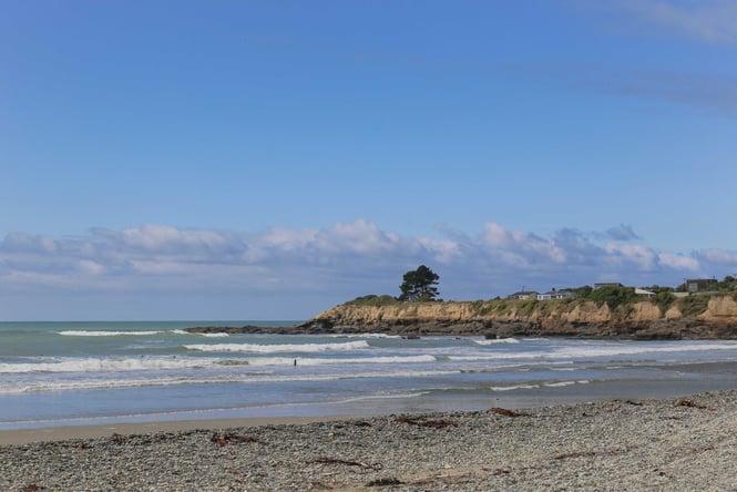 Kakanui Beach.