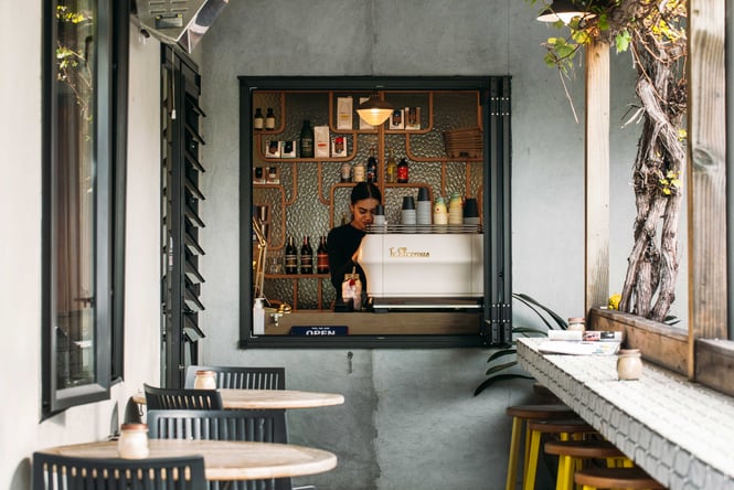 Hawthorne Coffee Roasters.