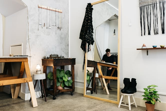 Inside Tur studio in Auckland.