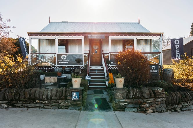 The exterior of a building in Cromwell Heritage Precinct.