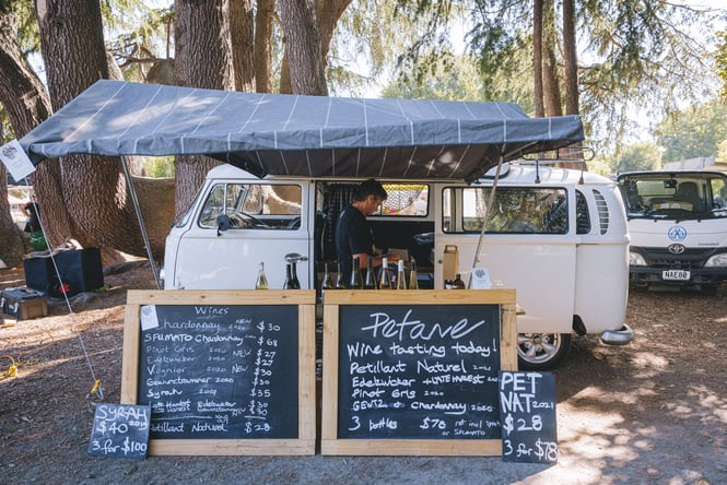 A market stall.