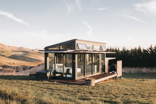 The Greystone PurePod on a sunny day.