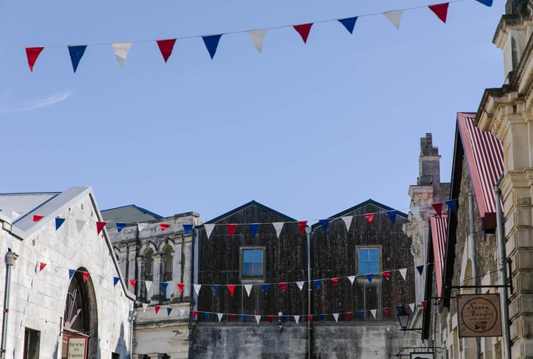 The heritage precinct in Oamaru.