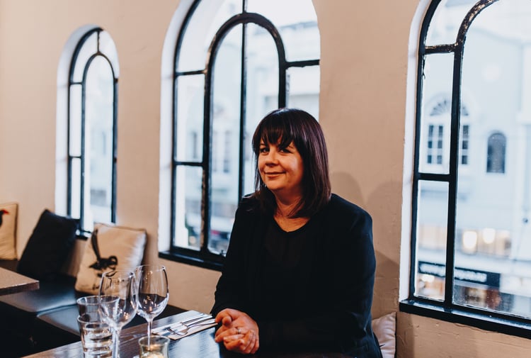 A photo of Emma Mettrick from Twenty Sven Steps restaurant Christchurch.