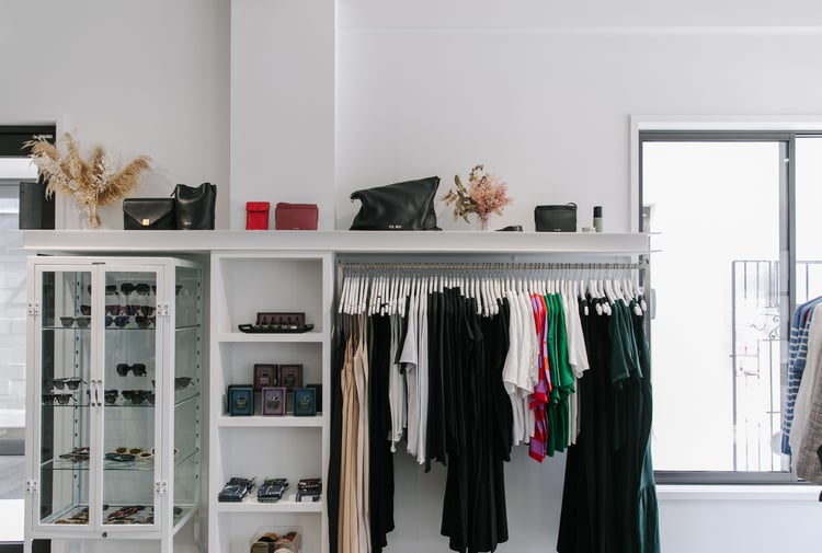 Interior of 47 Frocks.