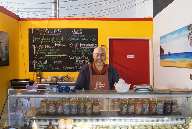 Matt Morris from Urban Monk smiling to camera.