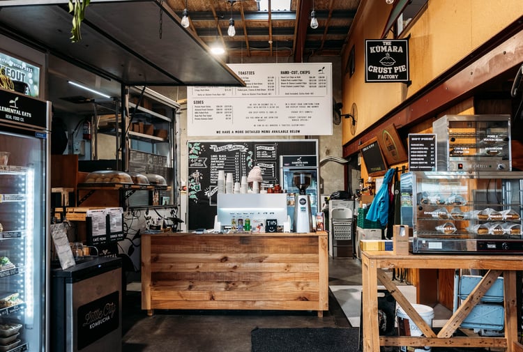 Front counter at Elemental Eats.