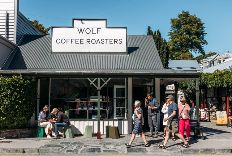 Wolf Coffee Roasters Arrowtown.