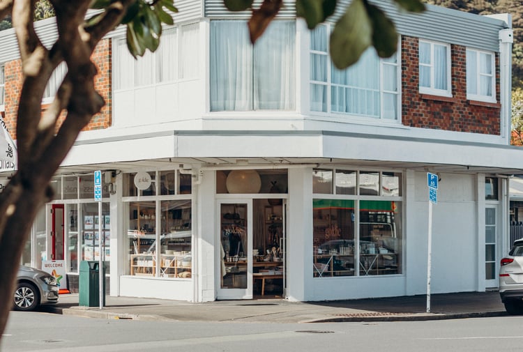 The exterior of Goldie homewares store in Eastbourne.