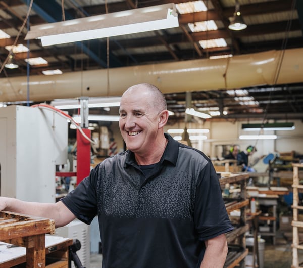 A photo of Graeme McKinlay smiling.