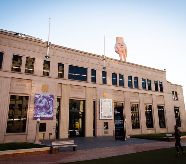 Exterior of Wellington City Gallery