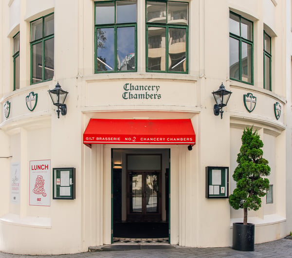 Exterior of Gilt Brasserie in Auckland