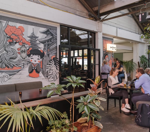 Exterior of Imōto Lounge Bar within The Welder.