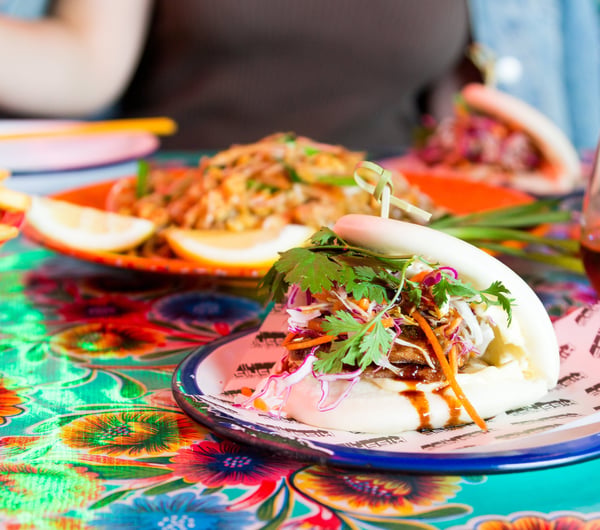 A bao bun.