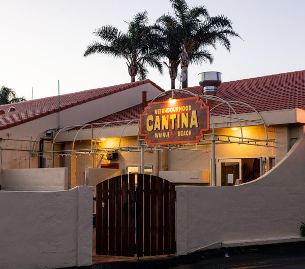Building exterior of Neighbourhood Cantina.