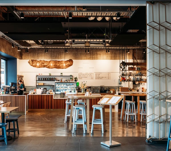 Cafe entrance at Sentinel.