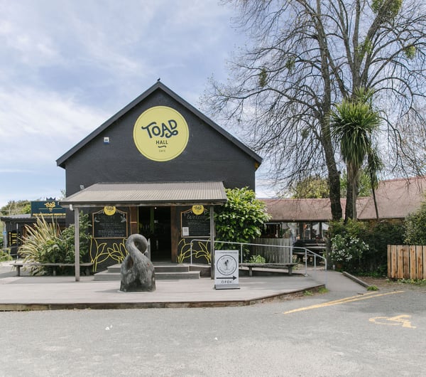 Exterior of Toad Hall, Motueka.