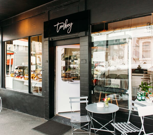 Exterior of Tomboy, Wellington.