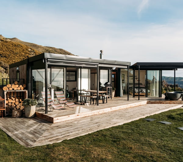 The Tunapo Escape accommodation on a sunny day.
