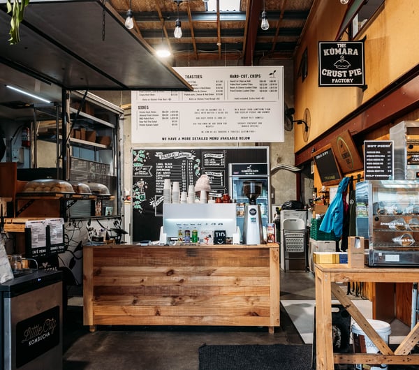 Front counter at Elemental Eats.