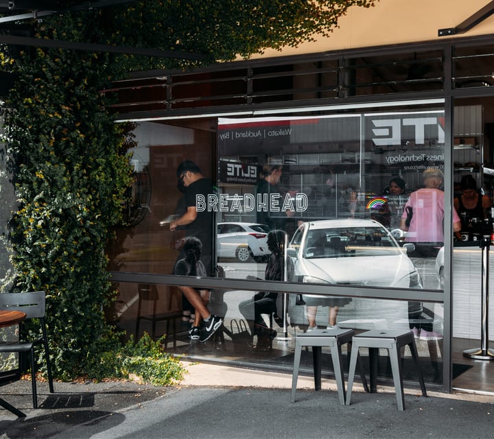 The entrance to Breadhead Tauranga.