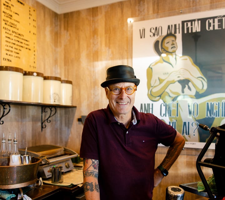 Barista at FEOH Espresso and Roastery.
