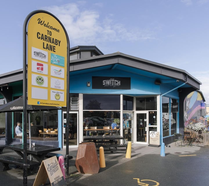 Exterior entrance of Switch New Brighton