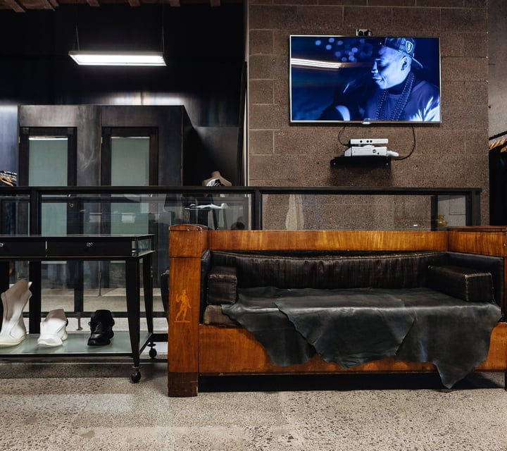 A couch.