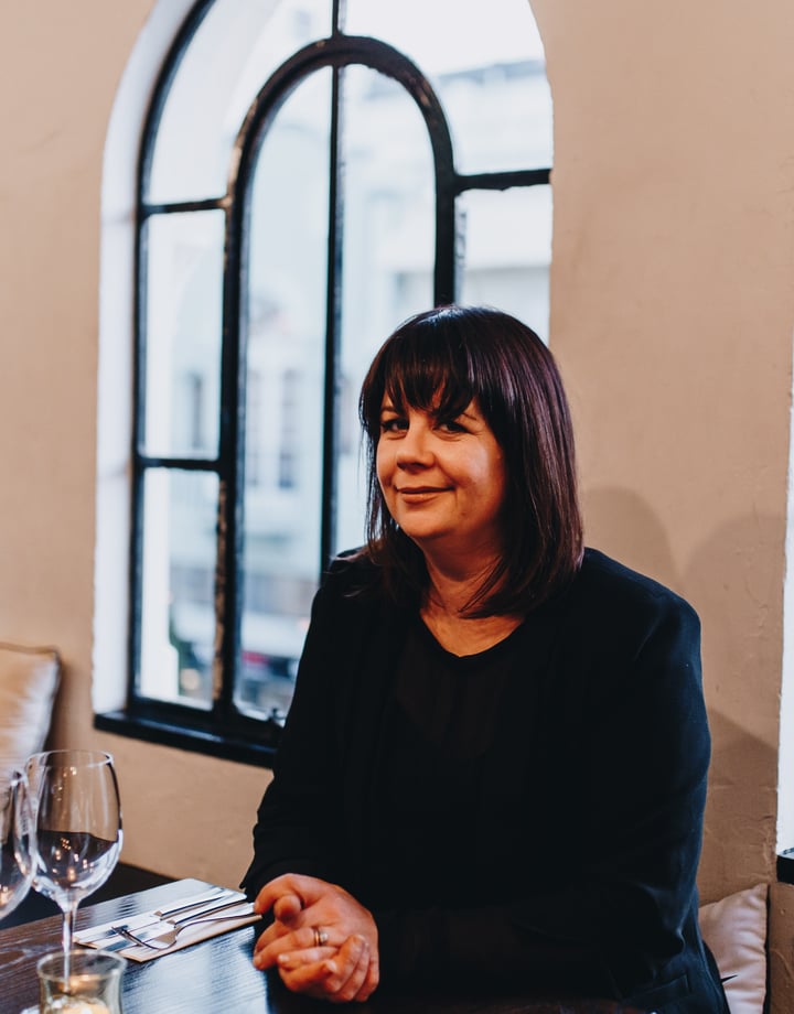 A photo of Emma Mettrick from Twenty Sven Steps restaurant Christchurch.