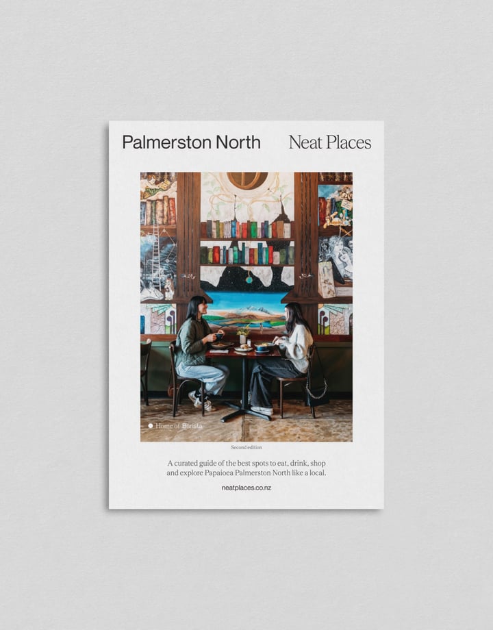The front of the Palmerston North Pocket Guide edition #2