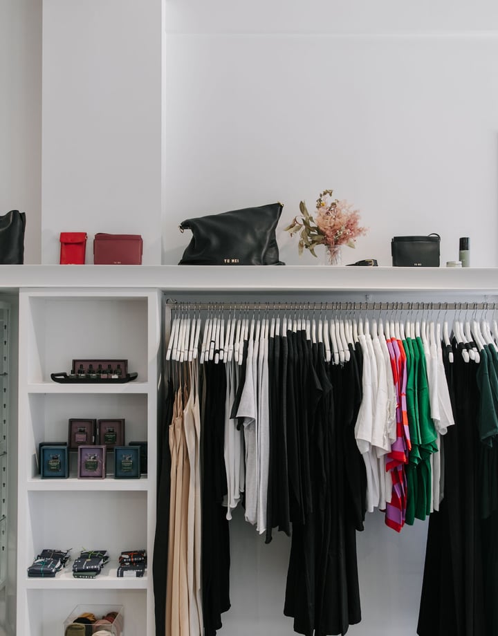 Interior of 47 Frocks.