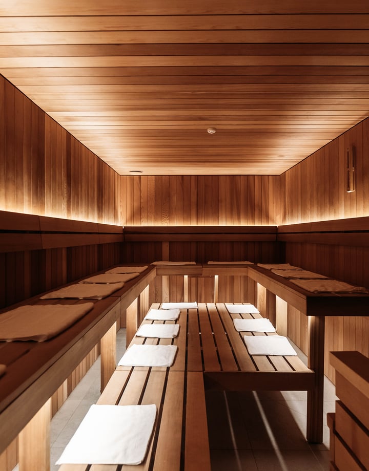 Sauna at O-Studio.
