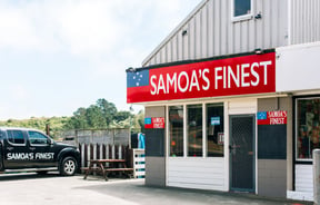 Exterior of Samoa's Finest.