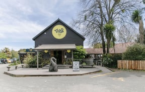 Exterior of Toad Hall, Motueka.