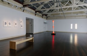 A large exhibition space within The Suter Art Gallery in Nelson.