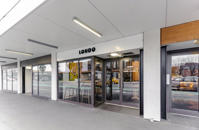 The entrance to Londo restaurant.