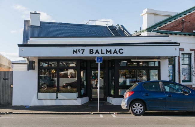 The exterior of No.7 Balmac.