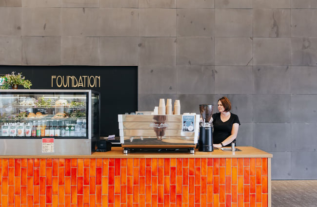 Foundation Kiosk on Level 1.