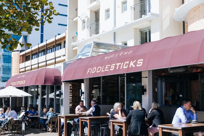 Exterior of Fiddlesticks.