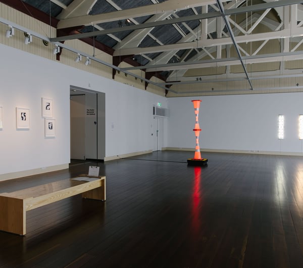 A large exhibition space within The Suter Art Gallery in Nelson.