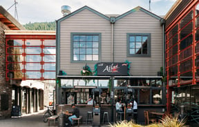 The exterior of Atlas Beer Cafe Queenstown.