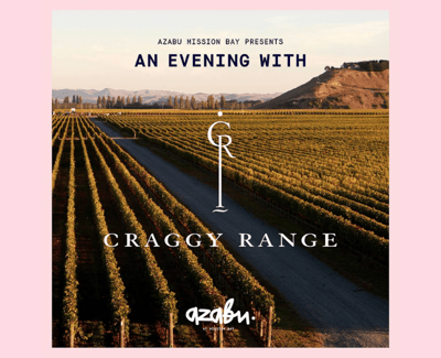 An Evening with Craggy Range Event Graphic