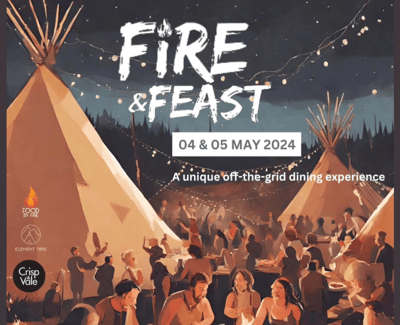 Fire & Feast Event Graphic