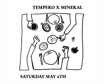 Tempero x Mineral Wine Event Graphic